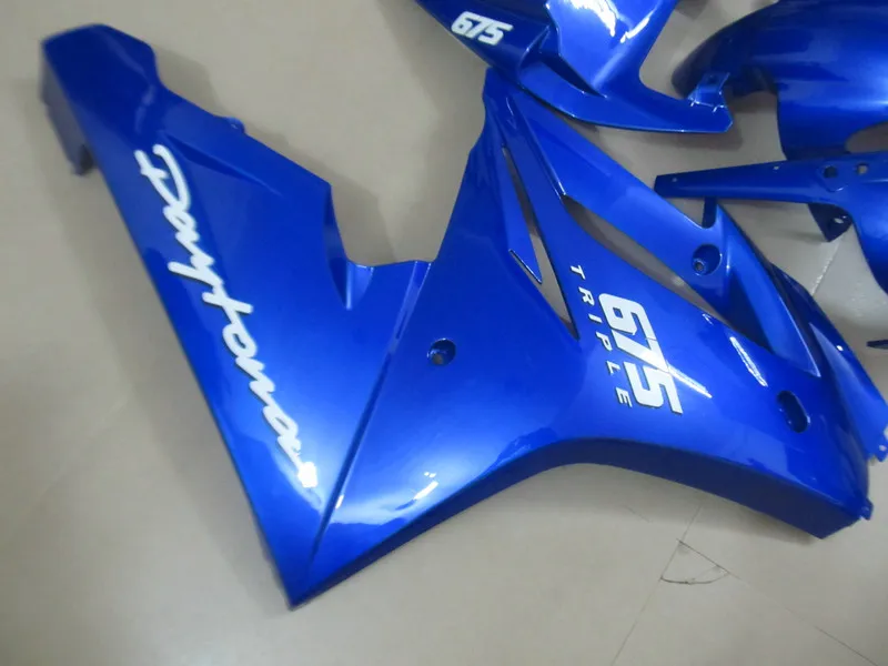 Набор обтекателей для литья под давлением Triumph DAYTONA675 05 06 07 08 Daytona 675 2005 2006 2008 ABS blue