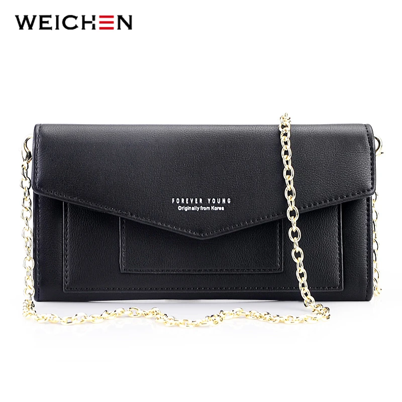 Сумка мессенджер WEICHEN Женская с цепочкой|designer wristlet|wristlet designerdesigner wallet |