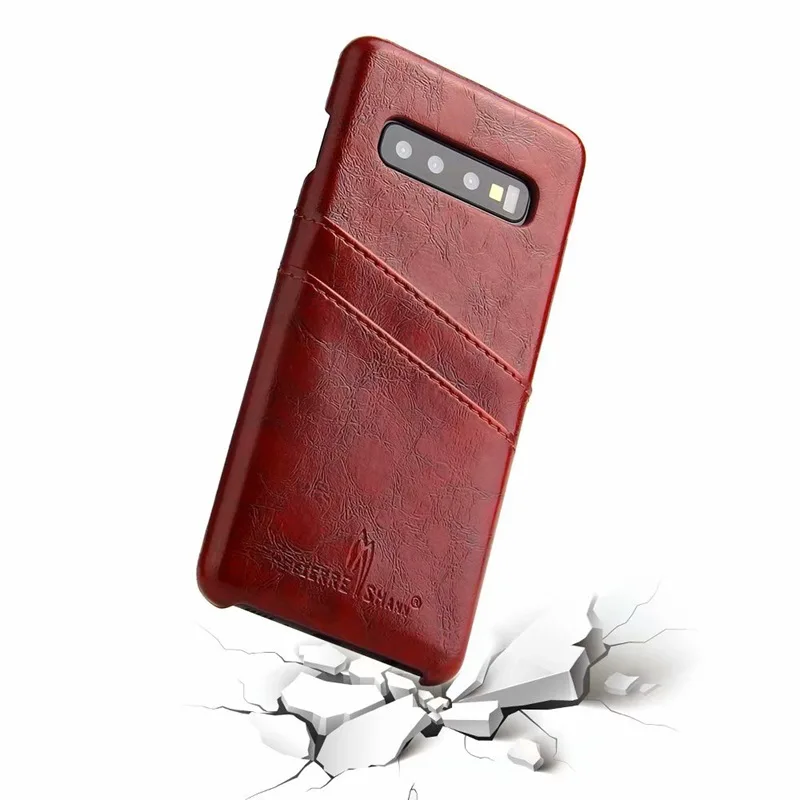Case For Samsung note S 20 Ultra 10 10e 9 8 plus S7 Edge Funda Etui Luxury Leather Phone Back card Cover accessories Coque Shell enlarge