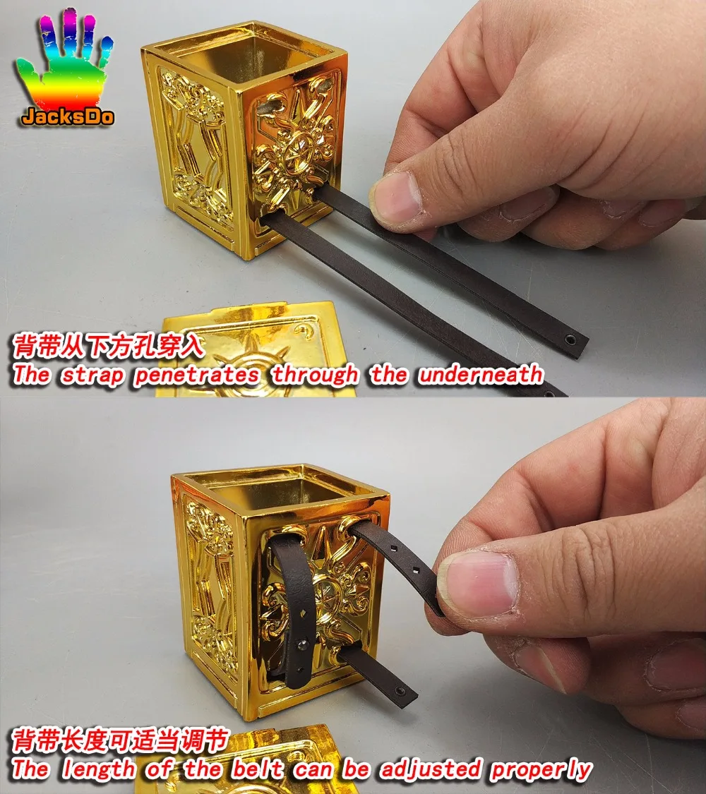 Jacksdo God Five Bronze God Cloth Myth Box Святого Сейя, Сюн ширю Ikki Hyoga с ремешком S10