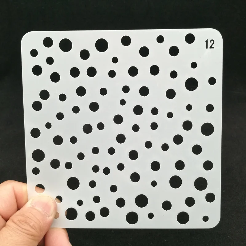 

Round Layering Stencils for Diy scrapbook coloring,painting stencil,home decor diy etc. Product image
