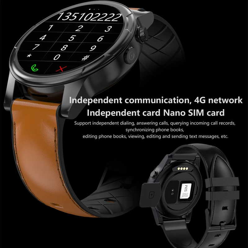 Умные часы с уведомлением по SMS пульсометром тонометром умные наручные Sim картой 2