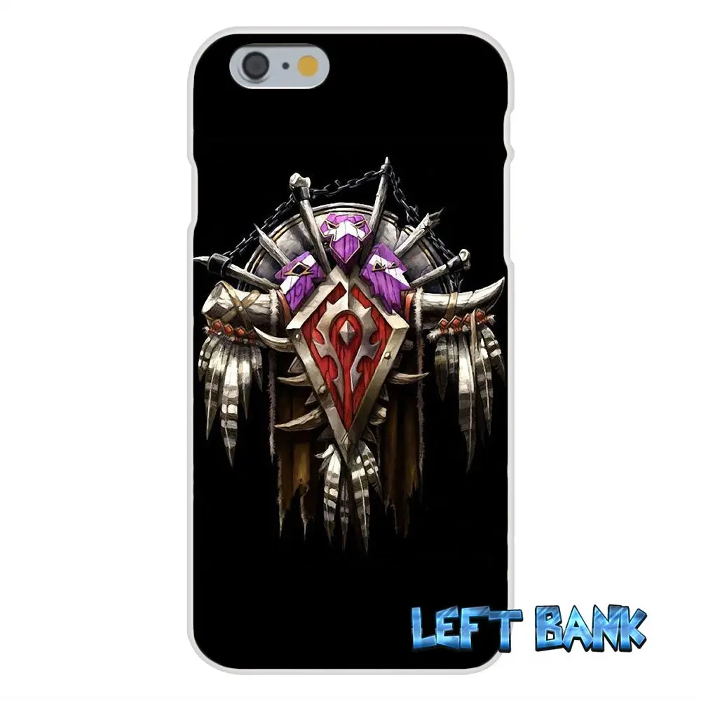 Hot World of warcraft WOW Logo Slim Silicone Phone Case For Samsung Galaxy S3 S4 S5 MINI S6 S7 edge S8 Plus Note 2 3 4 5 | Мобильные