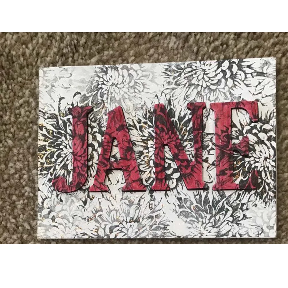 Металлические Вырубные штампы вырубные 26 шт. алфавитные буквы трафарет для