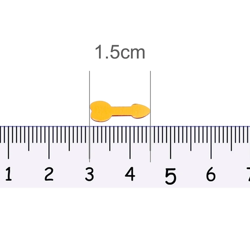 FENGRISE 50 шт. Willy пенис золотой конфетти разбрасыватели для стола девичник украшение