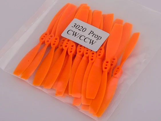10 пар Rctimer 3x2 '񟼼 мини CW CCW пропеллер FPV гоночный реквизит Pro Оранжевый Зеленый