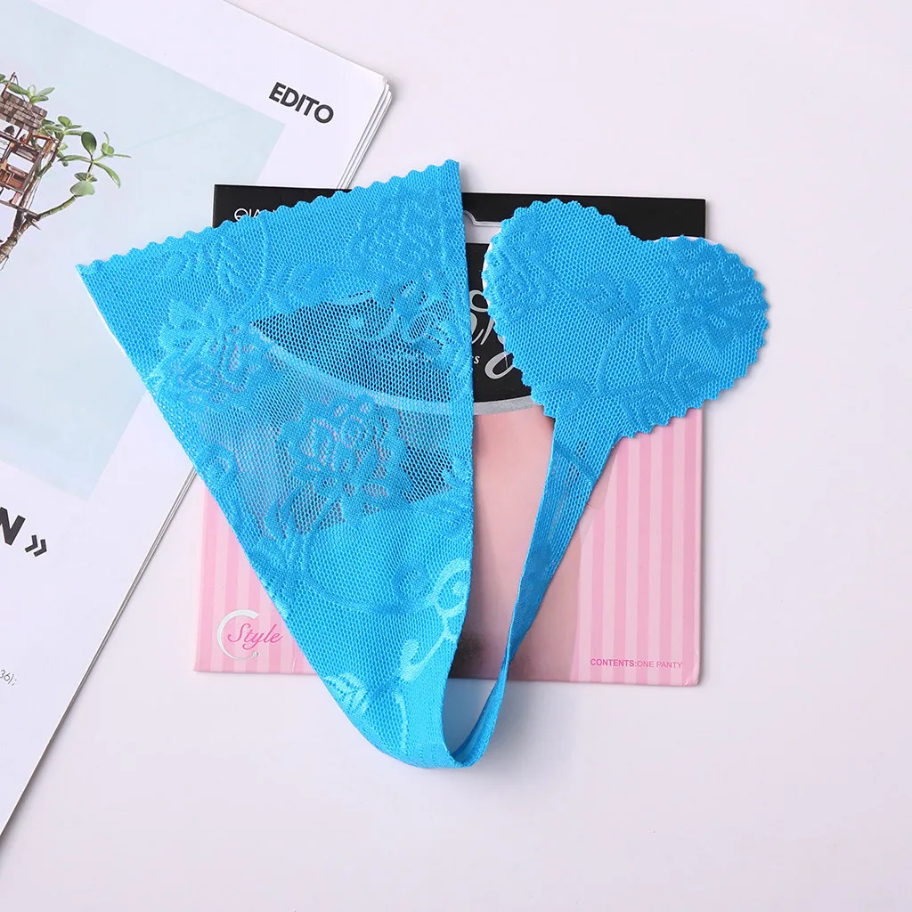 Женское сексуальное нижнее белье кружевные стринги трусики бесшовные