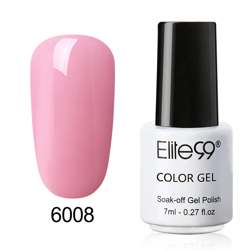 YBJ6008 Elite99 7 мл 3 в 1 УФ-гель замочить от УФ-гель для ногтей one step для ногтей без необходимы вещи наивысшего Базовое покрытие для ногтей, с изображением, семиперманентный - Цвет: YBJ6008
