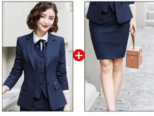 

Fashion black Elegant OL casual Longsleeve blazer female 2019 Spring slim fashion ladies jacket office plus size coat 4Colors