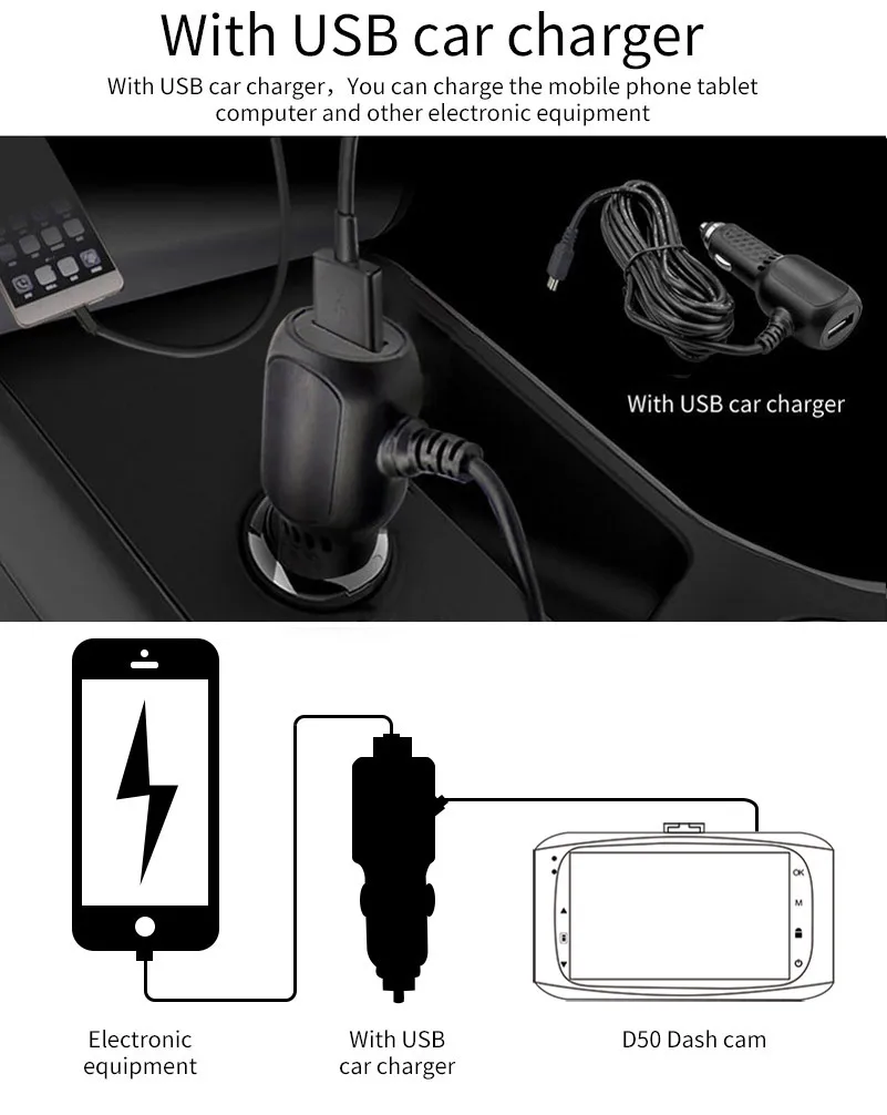 Denicer Автомобильный видеорегистратор 1920x1080P Разрешение Novatek 96658 Dashcam 170 градусов широкоугольный Автомобильный видеорегистратор регистратор DVR