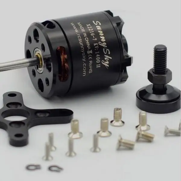 Высокое качество SunnySky X2216 2216 880KV 1100KV 1250KV 1400KV 1800KV 2400KV II Outrunner бесщеточный мотор для RC