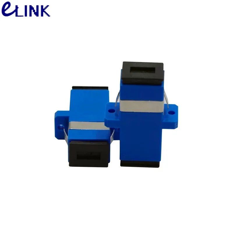DHL Free 1000PCS fiber SC adapter Simplex SM MM UPC APC OM3 OM4 blue gray green aqua red optical coupler one body type IL&lt0.2dB |