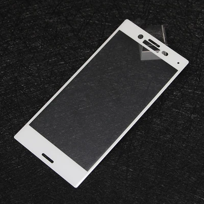 Для sony Xperia X Compact, закаленное стекло,, 9 H, 3D покрытие на весь экран, Взрывозащищенная защитная пленка для экрана F5321 4,6" - Цвет: White