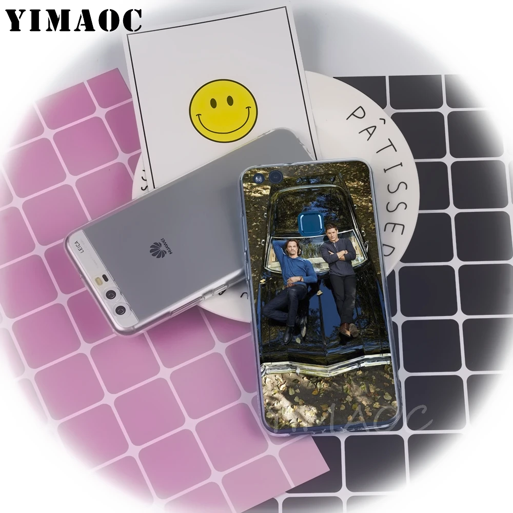 Сверхъестественное покрытие YIMAOC из мягкого ТПУ для Huawei Honor 6A 7X 7A Pro 8C Mate 10 Note 9 Lite Y6 Y9