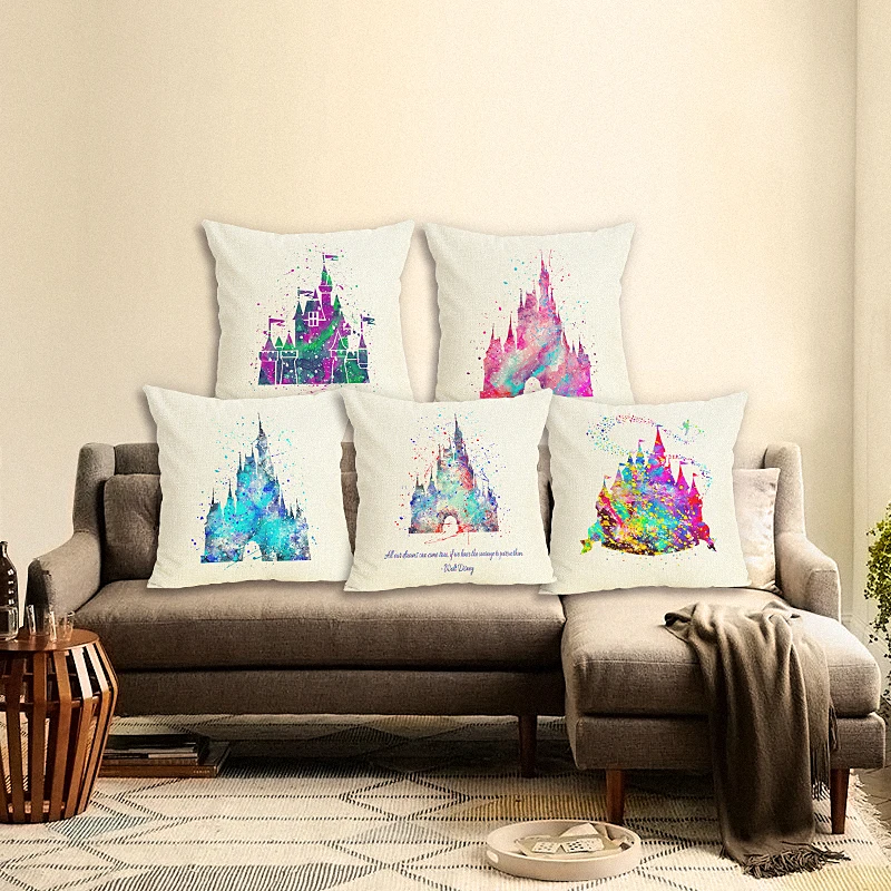 2018 Высокое качество Мультфильм Стиль Цвет замок Домашний декоративный стул