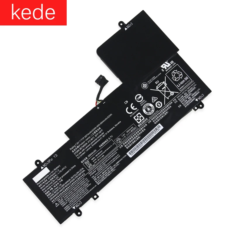 Kede Аккумулятор для ноутбука Lenovo TYoga 710 L15L4PC2 14 IKB 80V4002HGE 5B10K90778 5B10K90802