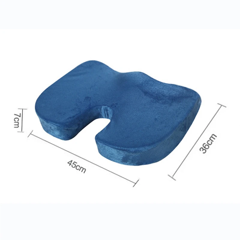 Memory Foam Seat Cushion Hemorrhoids Prevention Office Pressure Sore Prevent Home Textile | Дом и сад