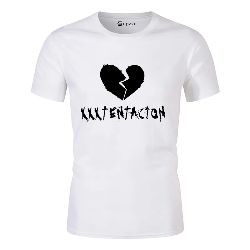 2019 XXXTentacion 100% хлопок печатная Футболка Мужская/Женская Повседневная крутая