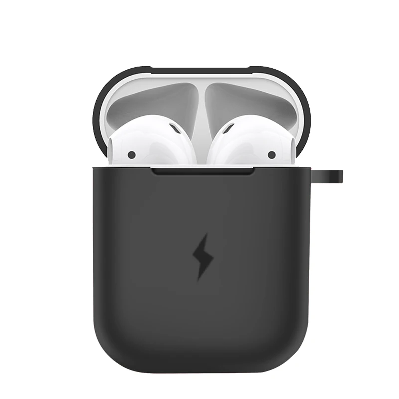 Чехол для наушников Suntaiho для Apple AirPods, чехол для беспроводного зарядного устройства для Apple Airpods, чехол для наушников с Bluetooth, Защитная мягкая коробка