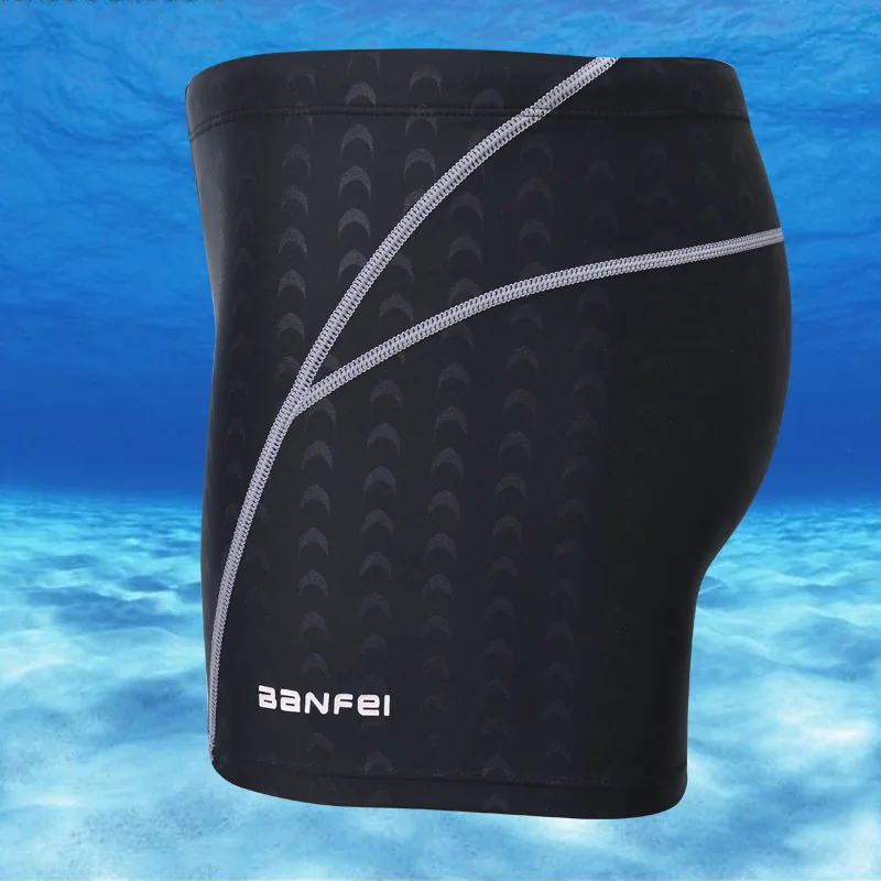 High Quality Jammers Swimwear 2018 New Quick-drying Swimming Trunks Men Competitive Swim Plus Size L-4XL Free shipping MS003 | Спорт и