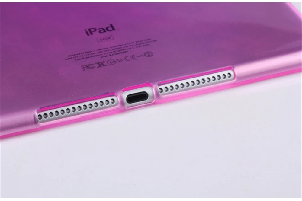 Для Apple ipad air 2 чехол TPU Мягкий Прозрачный для 6 Защитный iPad air2 планшета A1566 A1567 # |