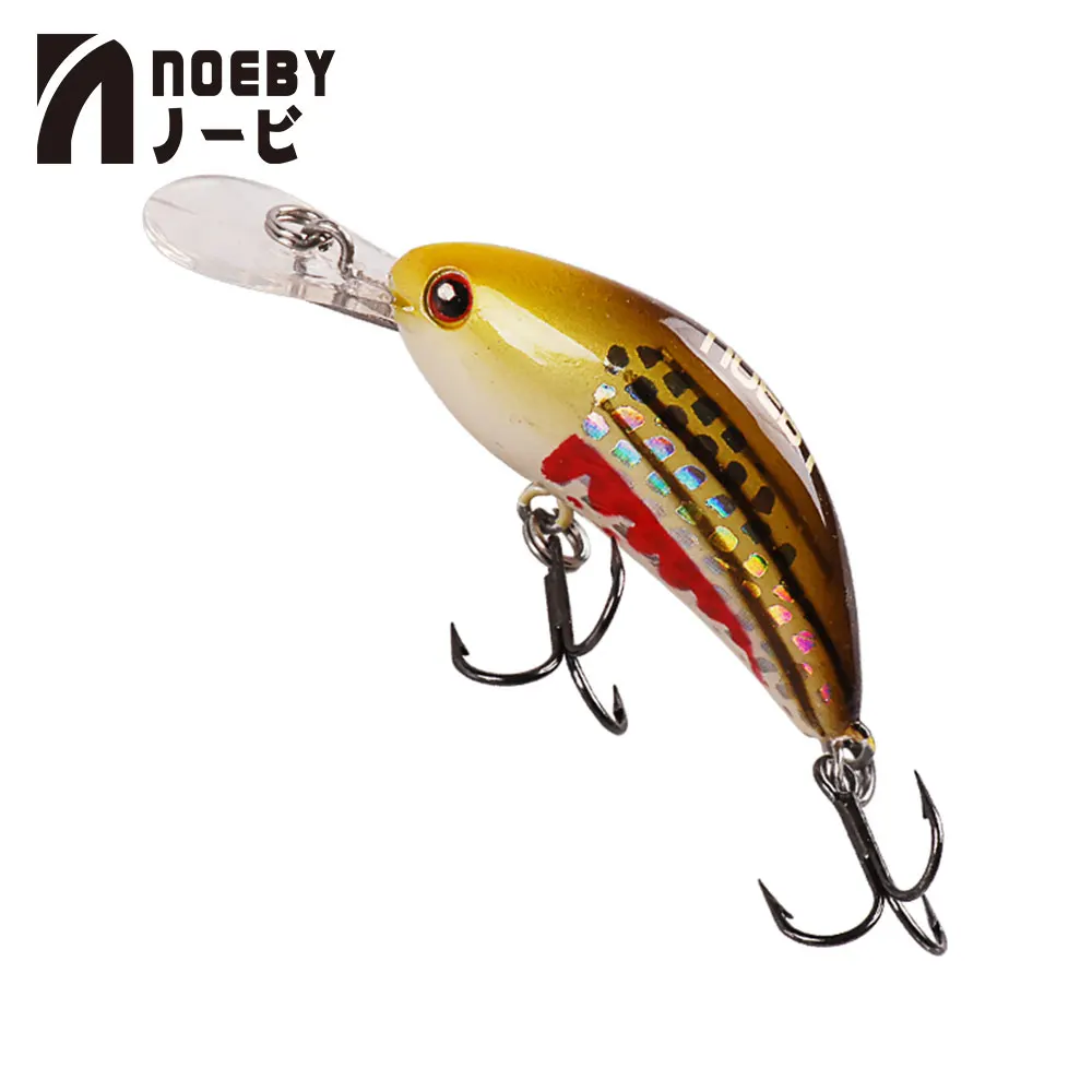 NOEBY Minnow NBL9101 приманка для ловли окуня Картера пластиковая рыболовная воблер
