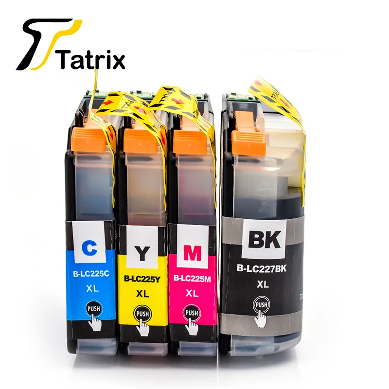 Чернильный картридж Tatrix LC227 LC225 LC227XL LC225XL совместимый с Brother DCP