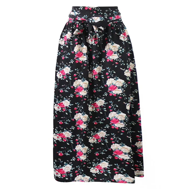 Большие размеры, африканские юбки, одежда 5XL, Анкара, индийская африканская цветная женская летняя и Осенняя мода, бандажная длинная юбка, стиль