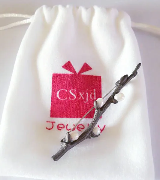 CSxjd натуральные жемчужные ветви сливы винтажные корсажные броши в булавке костюм