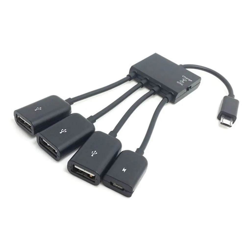 Leadzoe 4 портовый микро USB кабель для зарядки OTG планшета Android смартфона|usb hub usb|hub usbusb |