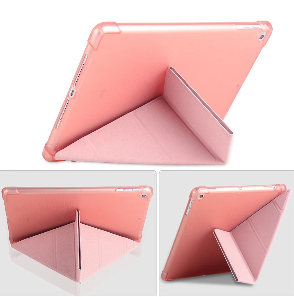 ПУ; кожа; силикон чехол для iPad Pro 9," с держателем карандашей Смарт мульти складной Стенд противоударный чехол для iPad Pro чехол 9,7