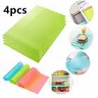 4 шт.компл., антибактериальные коврики для холодильника