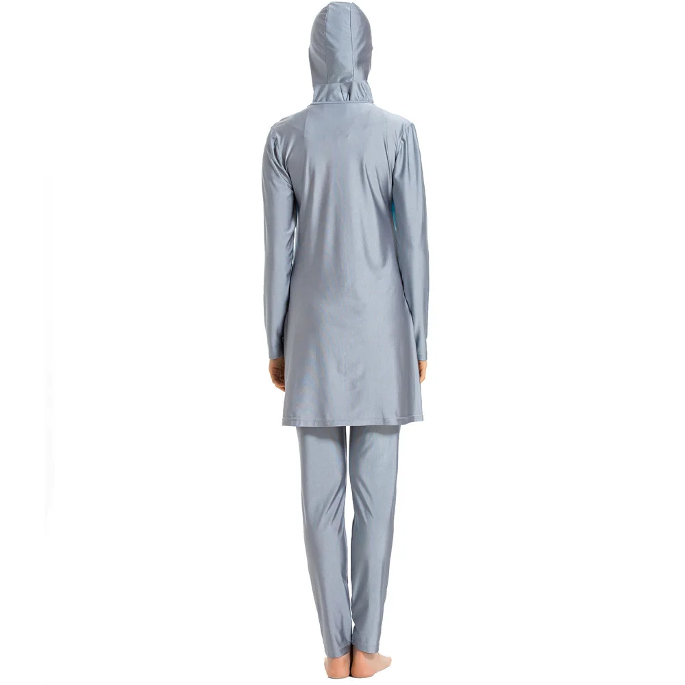 2019 г. мусульманские купальники Burkini купальный костюм с длинным рукавом и шапкой