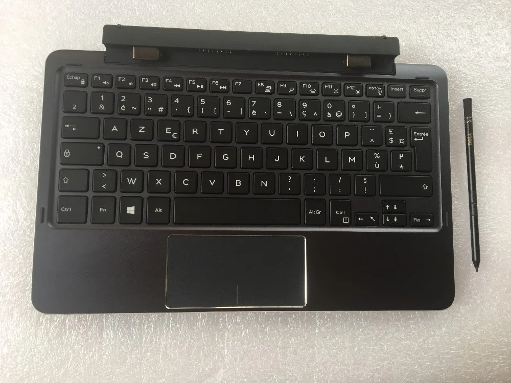Французская док-клавиатура для DELL Latitude 11 5175 5179 планшетный ПК клавиатура K12M K15M FR |