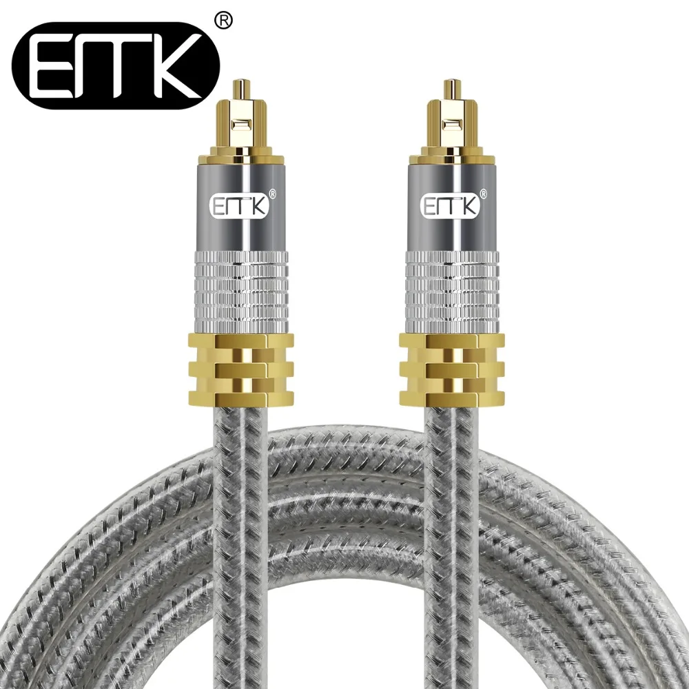 

EMK PS4 Digital SPDIF Fiber Optical Toslink to toslink Audio Cable OD8.0