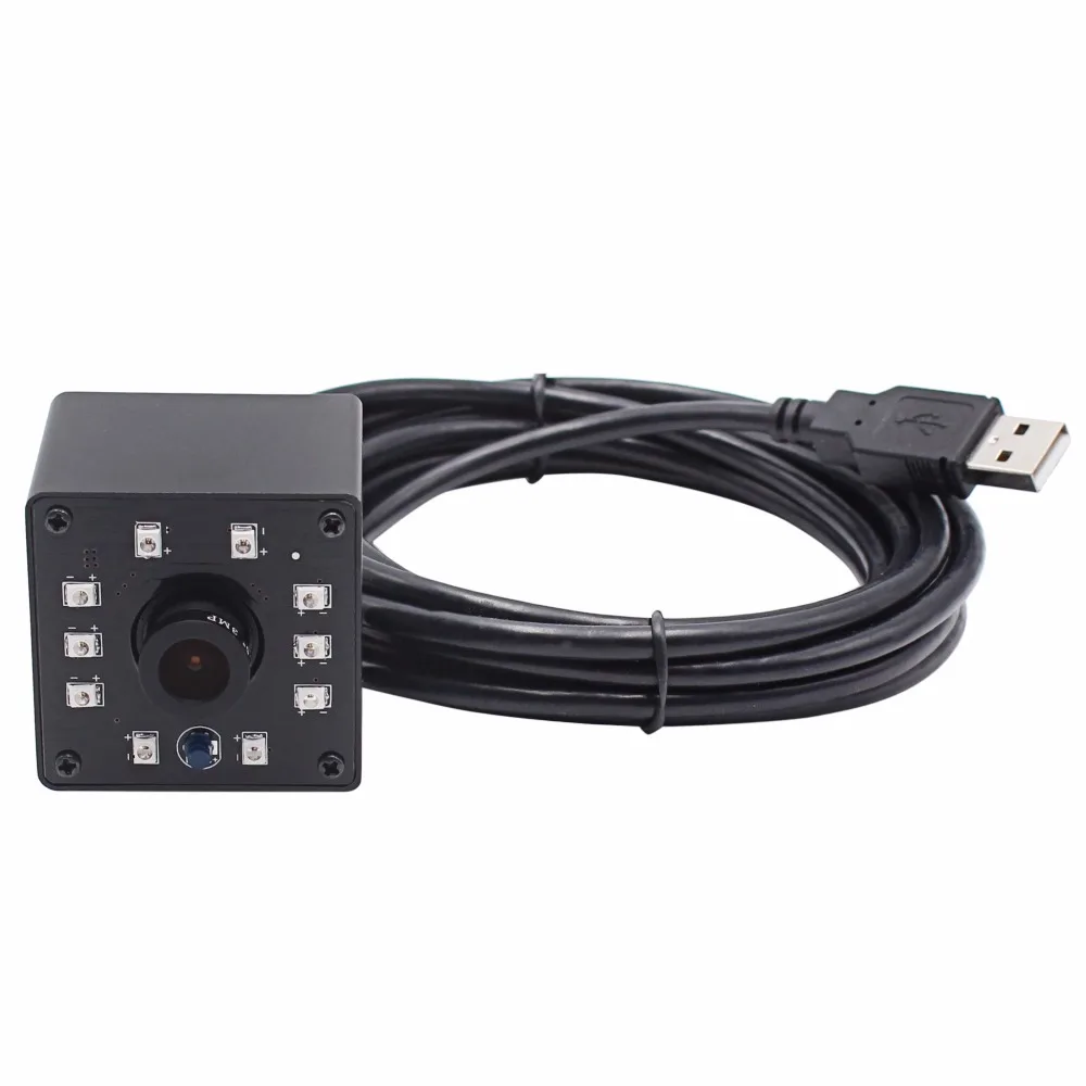 ELP 2MP HD CMOS AR0330 IR CUT Ночное Видение видеонаблюдения видео веб камера OTG UVC H.264 30fps мини