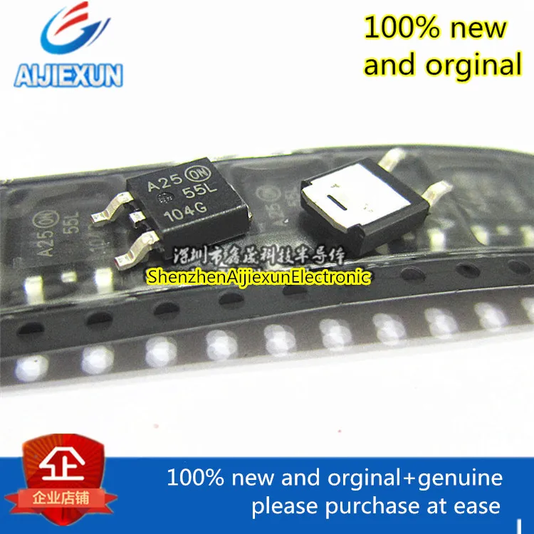 10 шт. 100% новый и оригинальный NTD3055L104T4G 55L104G на силовой MOSFET в наличии|Производство