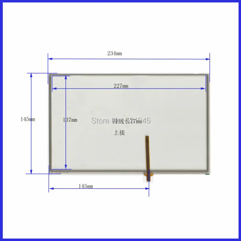 ZhiYuSun 234mm*145mm 234*145 GPS navigation 10.1 -inch resistive touchscreen display on the outside flat screen handwriting | Компьютеры и