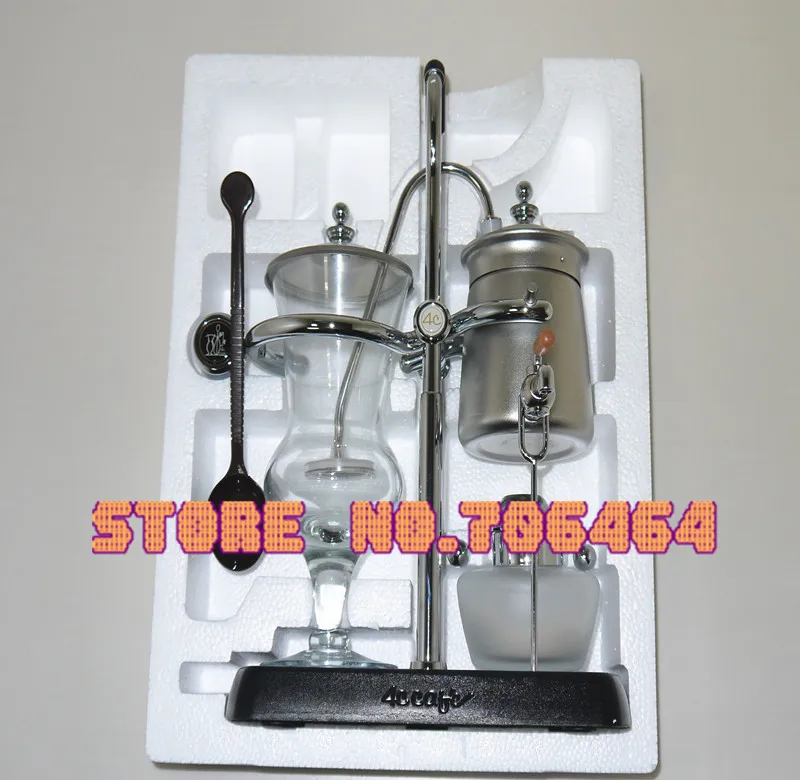 Сифон для кофе 4 чашки бельгийский Королевский пивоваренный сифон