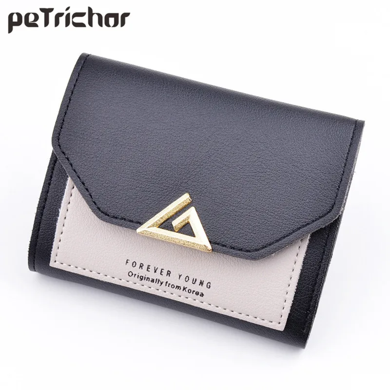 

New Arrivals Geometric Envelope Element Small Women Wallet Card Holder Slim Ladies Wallets Female Purses& Wallets Wholesale