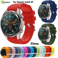 22mm silicone watchband for huawei watch gt 46mm gt2 3 46mm watchbands for samsung gear s3 galaxy watch 46mm smart wrist strap