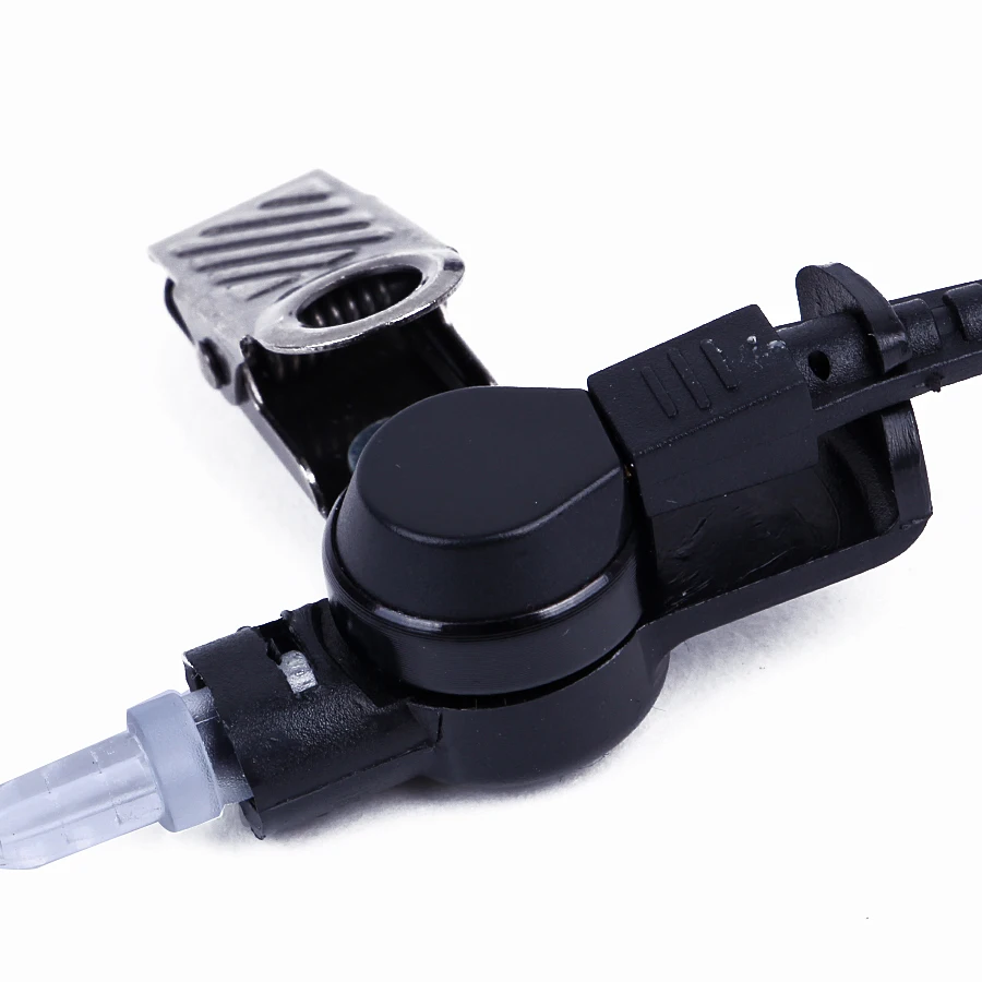 Large PTT Mic Headset Acoustic Tube Earpiece For Motorola DP4800 DP4801 XPR6550 DGP4150 P8268 Walkie Talkie etc.