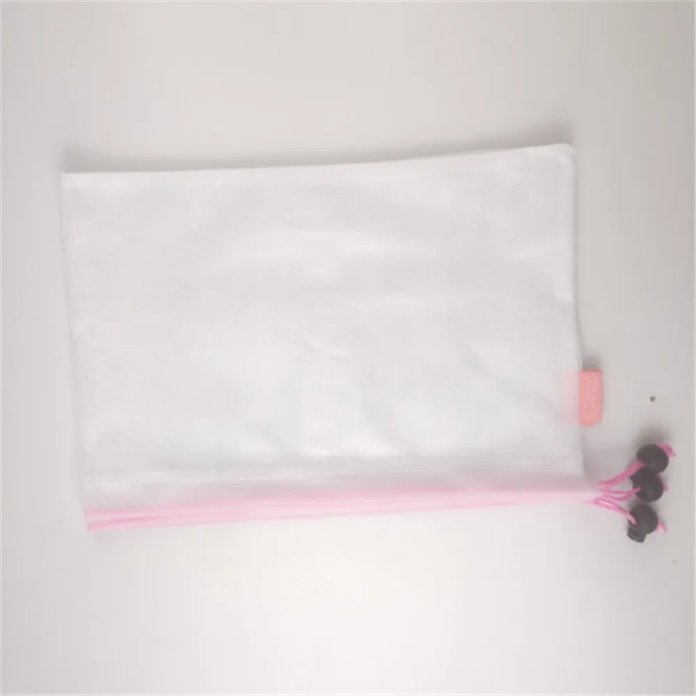 1PC Small 1/3 шт многоразовые для бакалейный продуктов сумка для покупок Регулируемая нейлоновая нить мешок для хранения фруктов овощей сетки производят сумки для покупок - Цвет: 1PC Small