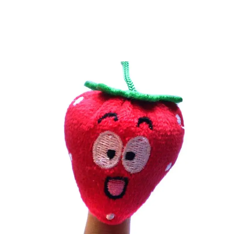 10 шт. с изображениями мультипликационных персонажей овощей Фруктовые куклы