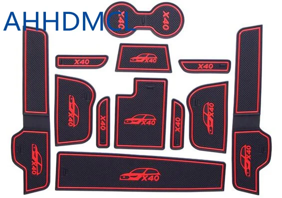 Автомобильная противогрязная подкладка дверной паз слот для ворот подлокотник