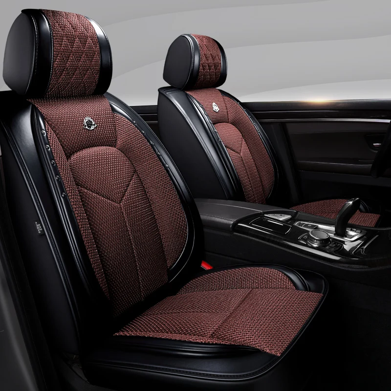 Автомобильные Чехлы На 5 сидений (передние и задние) автомобильные подушки для BMW