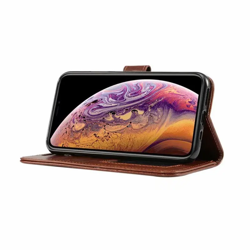 Для iphone XS Max кожаный чехол для iphone X R 6,1 PU кожаный чехол для iphone X XS 5,8 Флип Бумажник Стенд карточная вставка полное покрытие