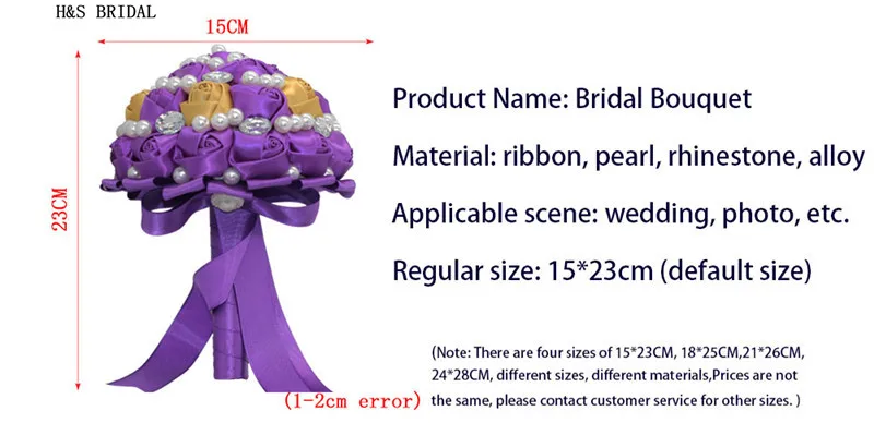 H&ampS BRIDAL Pearls Wedding Flowers Bridal Bouquets Artificial Rose buque de noiva 2020 | Свадьбы и торжества