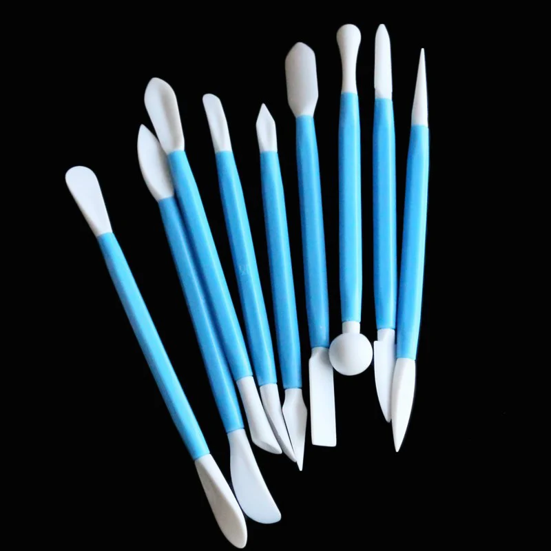 9 шт. инструменты для украшения торта сахарное ремесло резец цветочное украшение