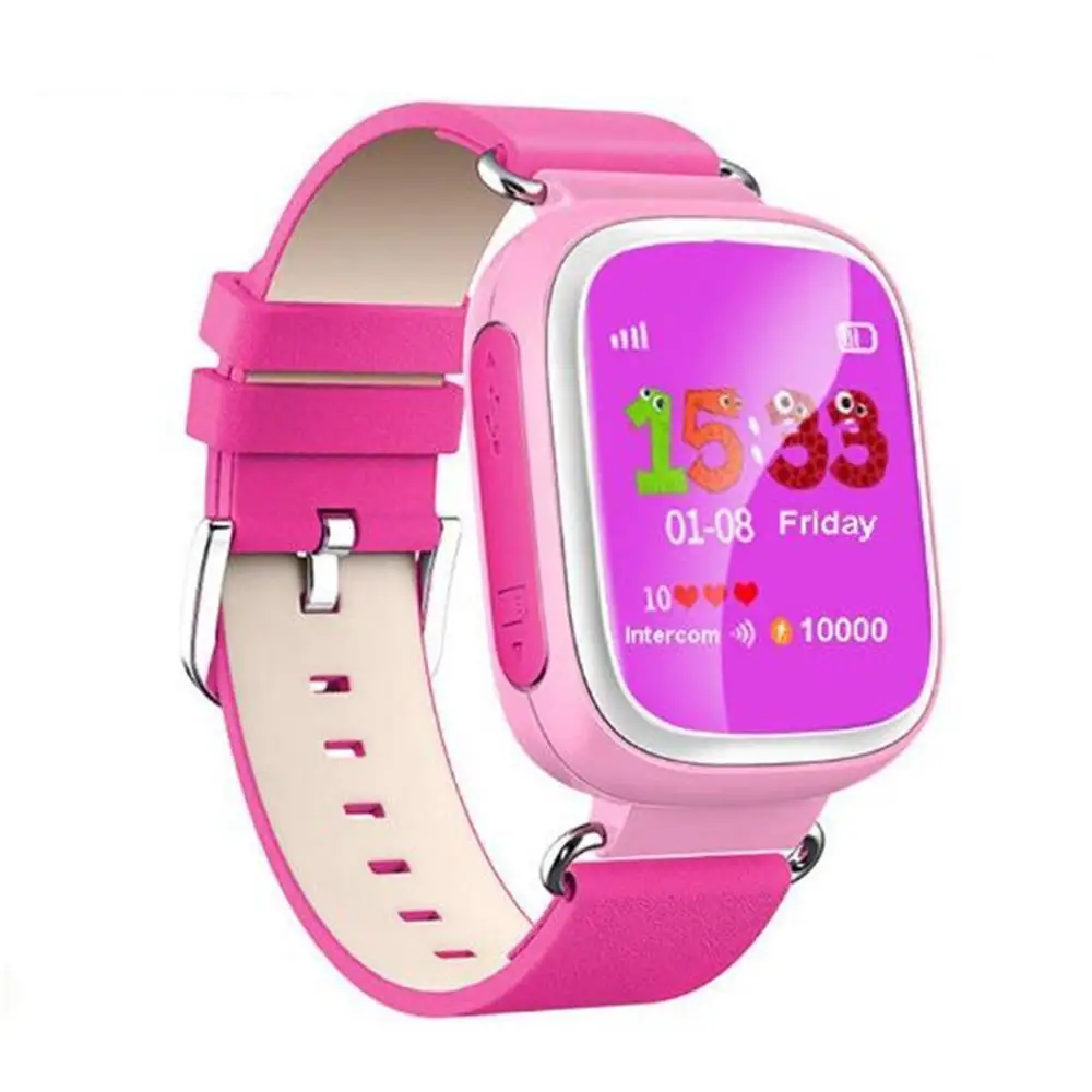 GPS Smart Watch детские часы Q80 с Wi-Fi сенсорный экран SOS вызова расположение devicetracker для